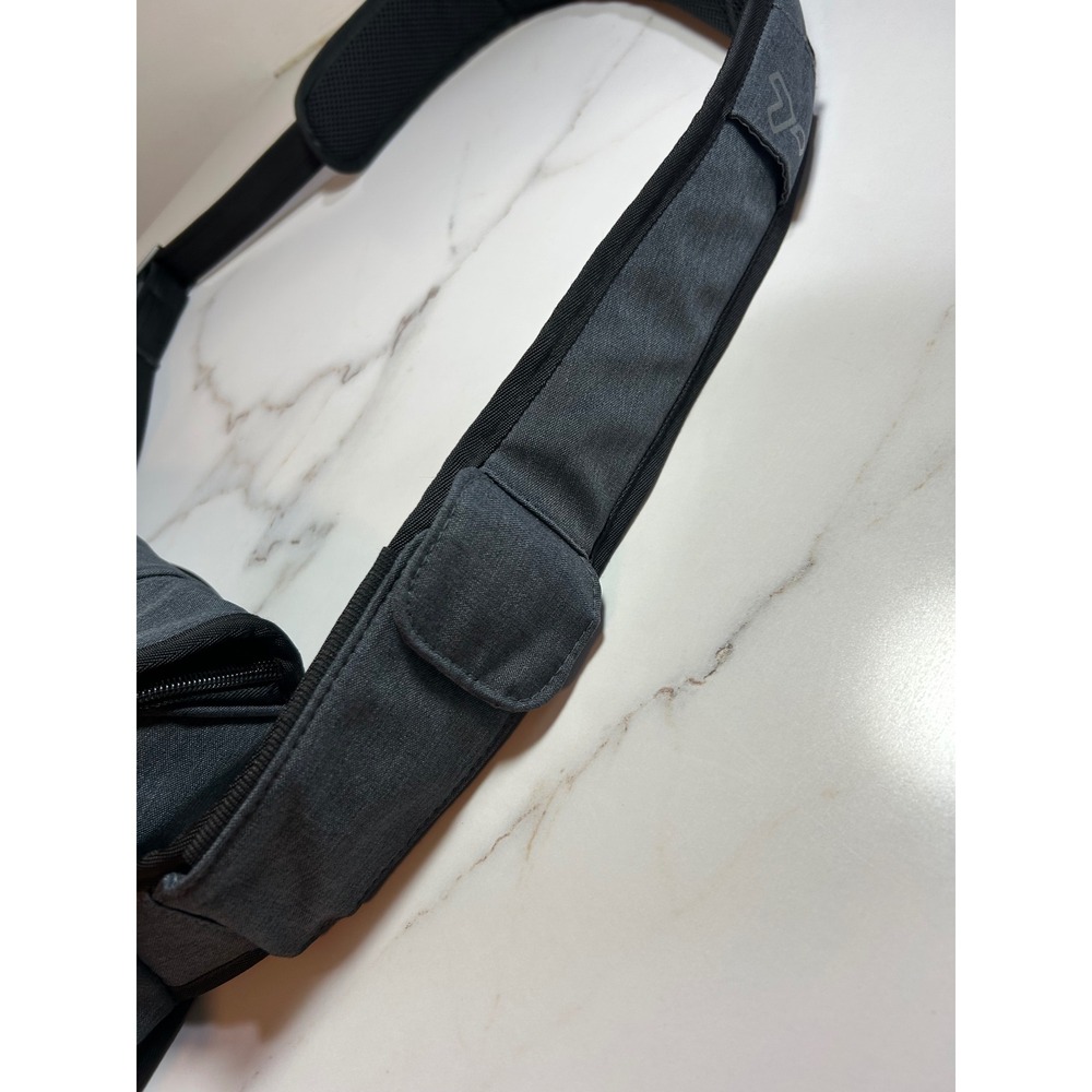 Travelon Anti-Theft Messenger Bag Heather Gray RFID ShieldedCrossbody Travel Bag - Picture 5 of 9